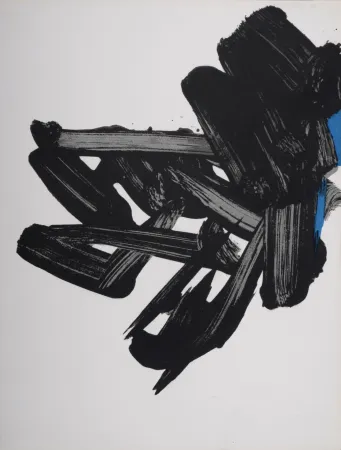 Litografía Soulages - Lithographie N° 17, 1964