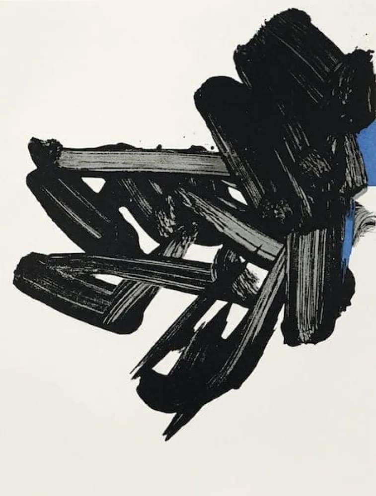 Litografía Soulages - Lithographie n° 17