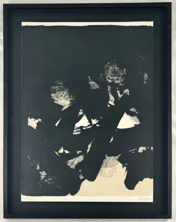 Litografía Soulages - Lithographie n°13 