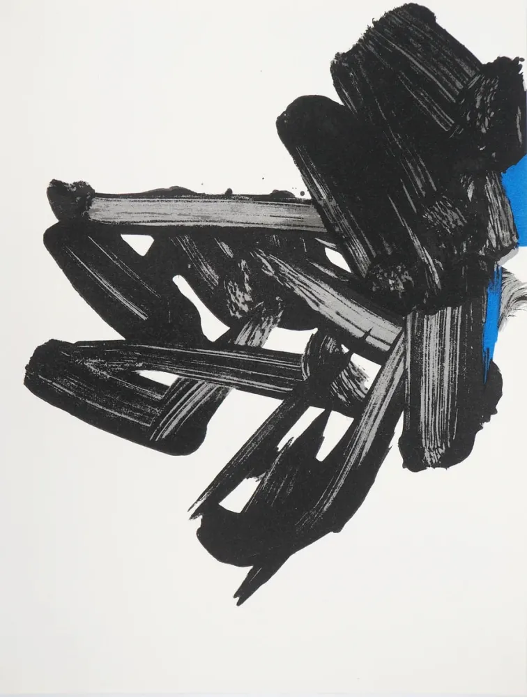 Litografía Soulages - Lithographie n°17