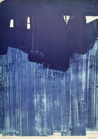 Litografía Soulages - Lithographie n°23 