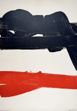 Litografía Soulages - Lithographie n°27 
