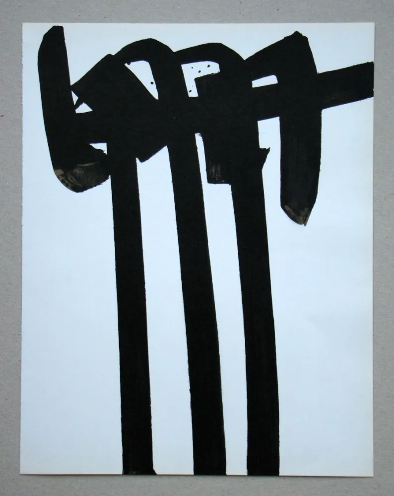 Litografía Soulages - Lithographie  n°28