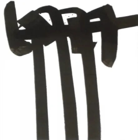 Litografía Soulages - Lithographie n°28