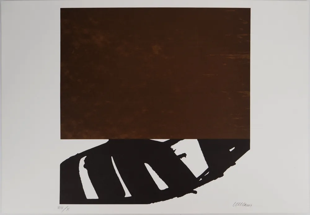 Litografía Soulages - Lithographie n°43