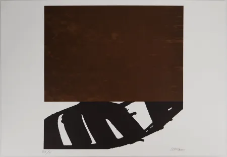 Litografía Soulages - Lithographie n°43
