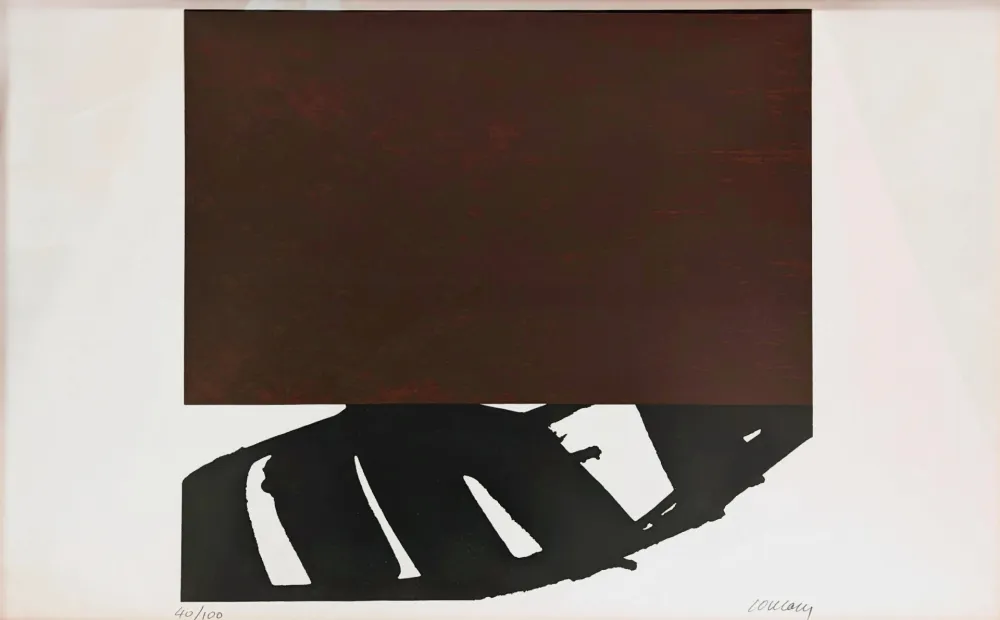 Litografía Soulages - Lithographie n°43 