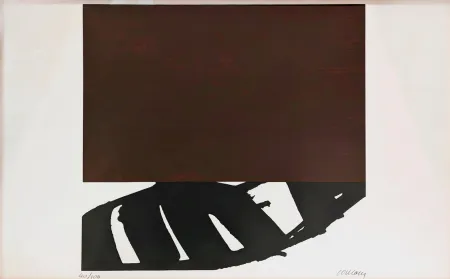 Litografía Soulages - Lithographie n°43 