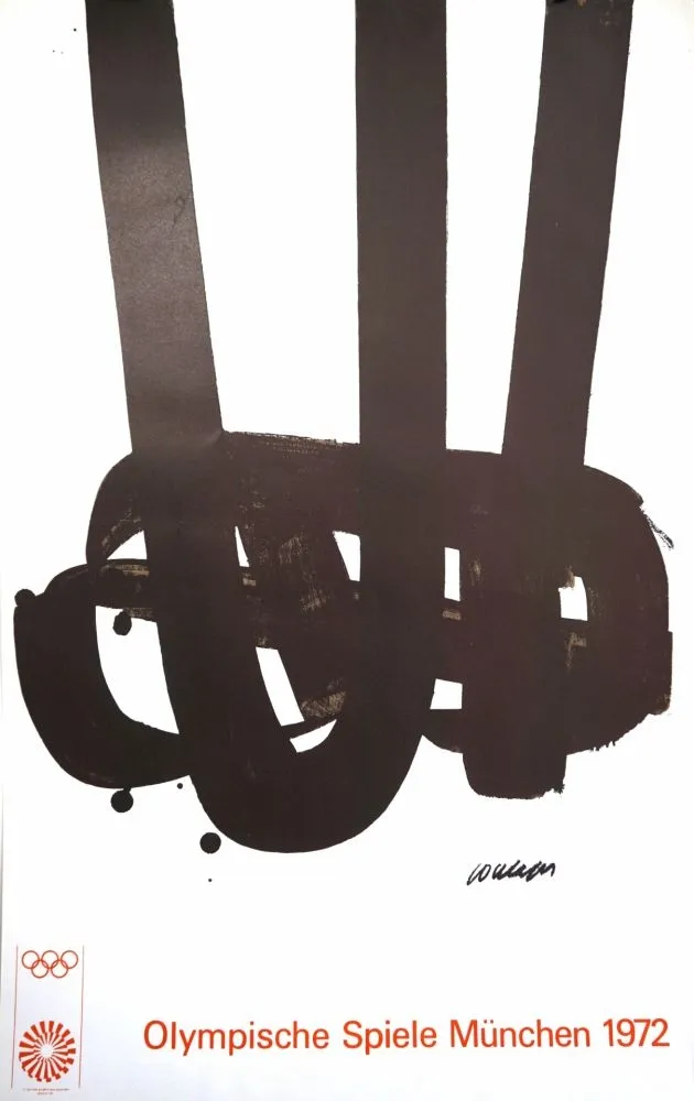 Litografía Soulages - Munich 72