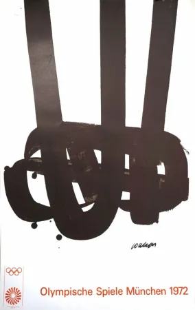 Litografía Soulages - Munich 72