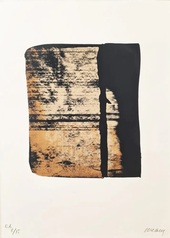 Serigrafía Soulages - Sérigraphie n° 11 