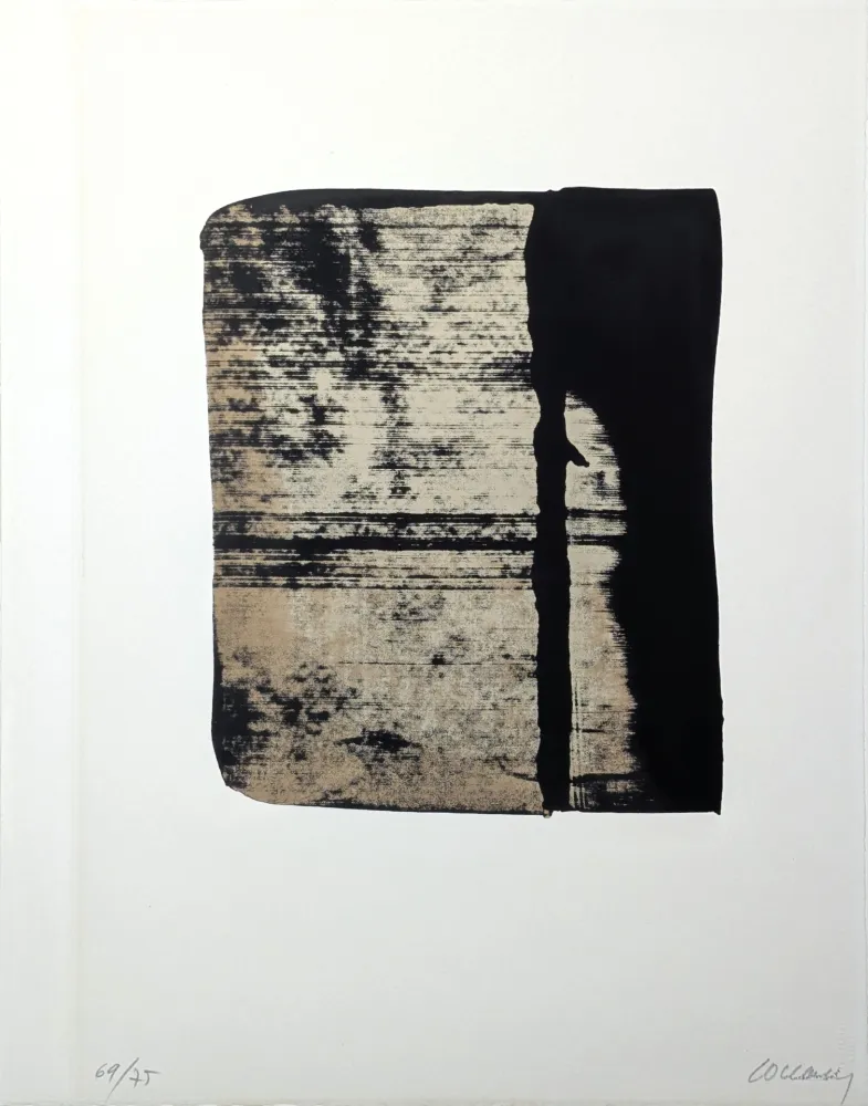 Serigrafía Soulages - Sérigraphie n° 11 