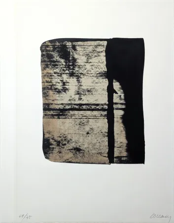 Serigrafía Soulages - Sérigraphie n° 11 