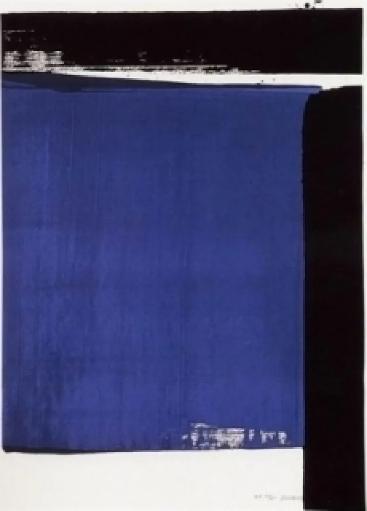Serigrafía Soulages - Serigraphie n° 16