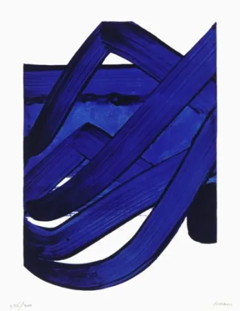 Serigrafía Soulages - Sérigraphie N°18