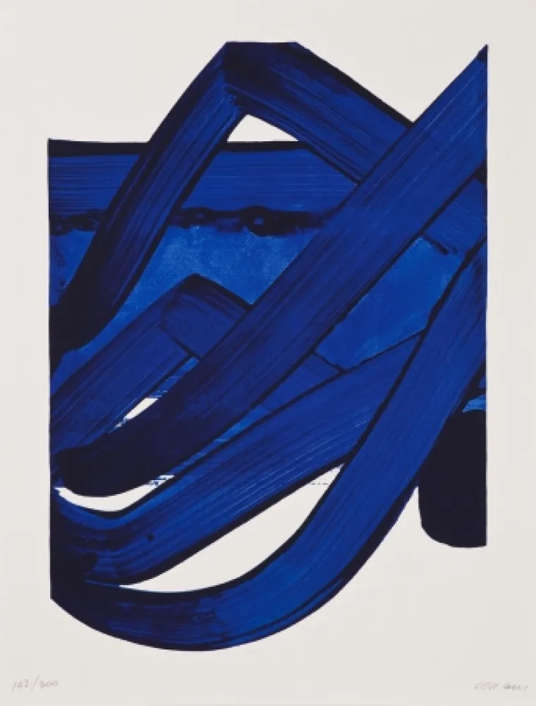 Litografía Soulages - Untitled