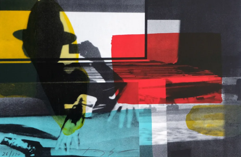 Litografía Soulie - Cinema