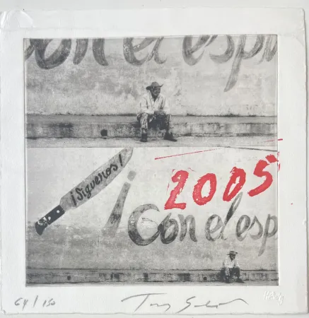 Grabado Soulie - Gravure signée 