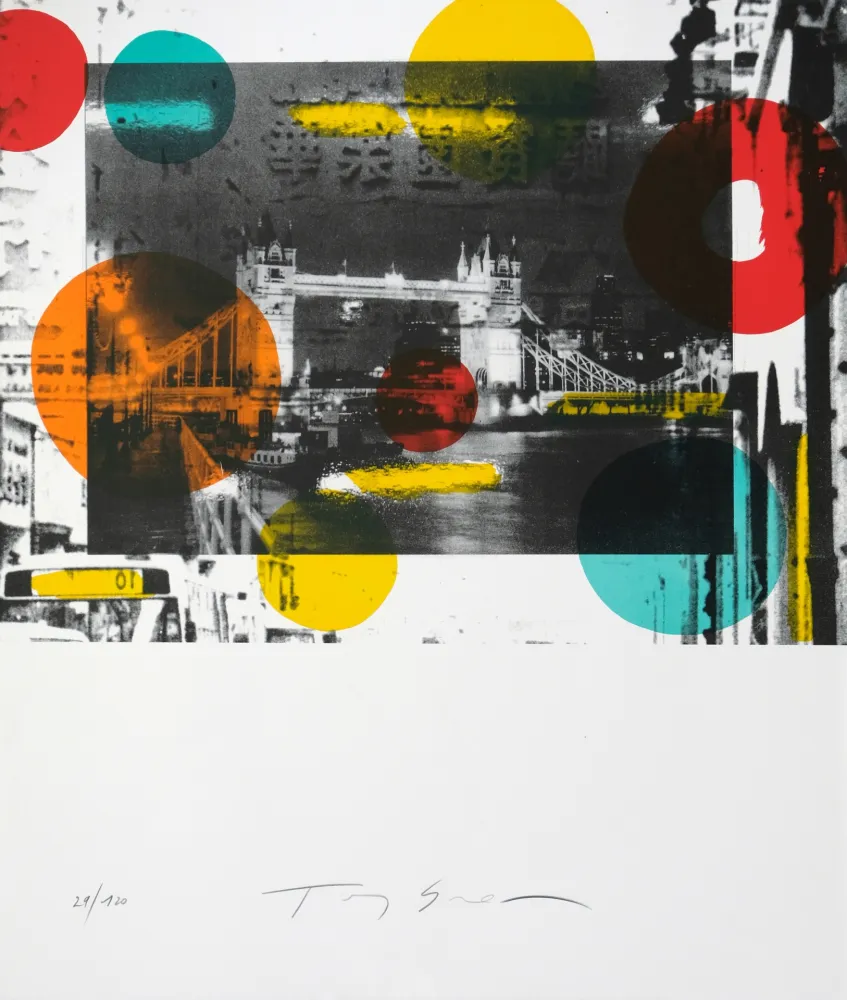 Litografía Soulie - London