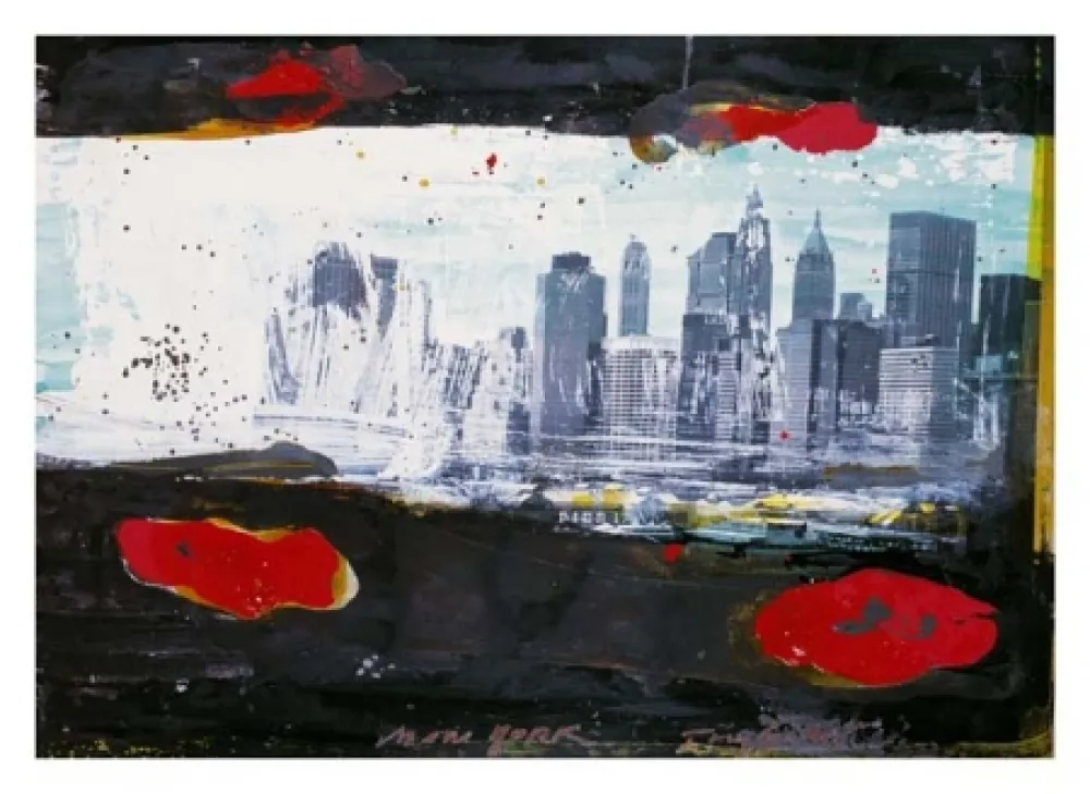 Litografía Soulie - New York