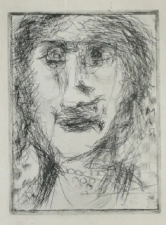 Aguafuerte Soutter - Mars