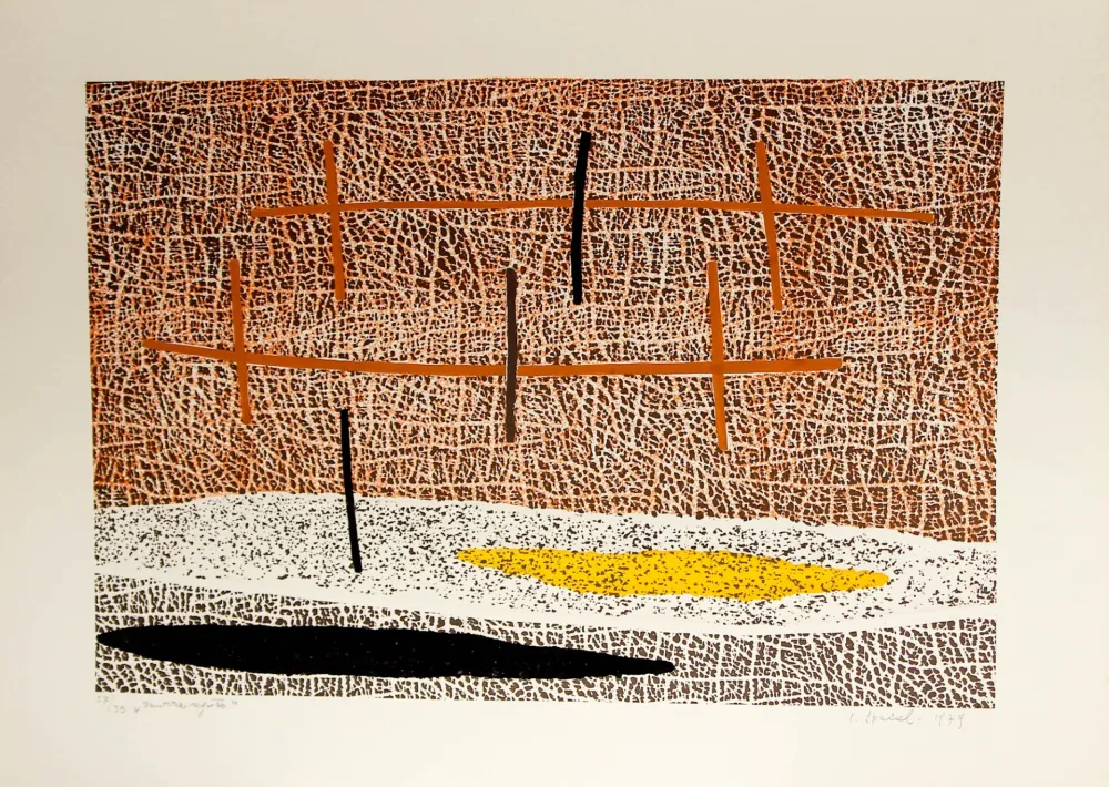 Litografía Spacal - DANZA SEGRETA