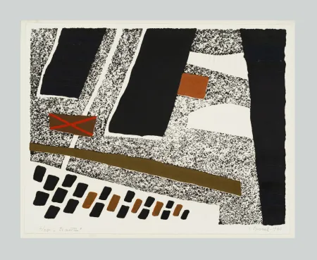 Linograbado Spacal - Il porto