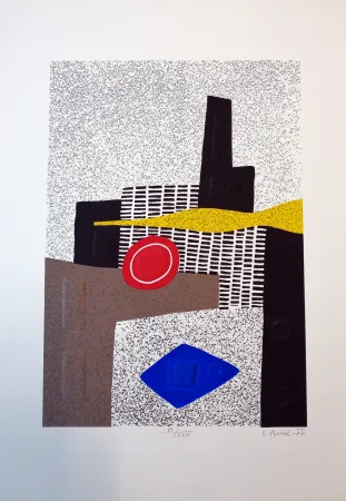 Grabado En Madera Spacal - Paesaggio