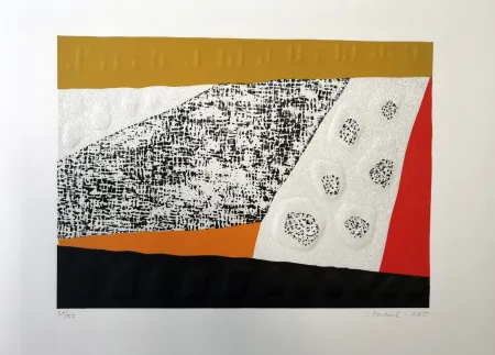 Grabado En Madera Spacal - Tra i sassi del Carso