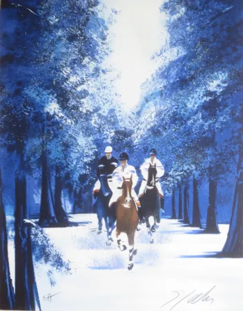 Litografía Spahn - 4 saisons album