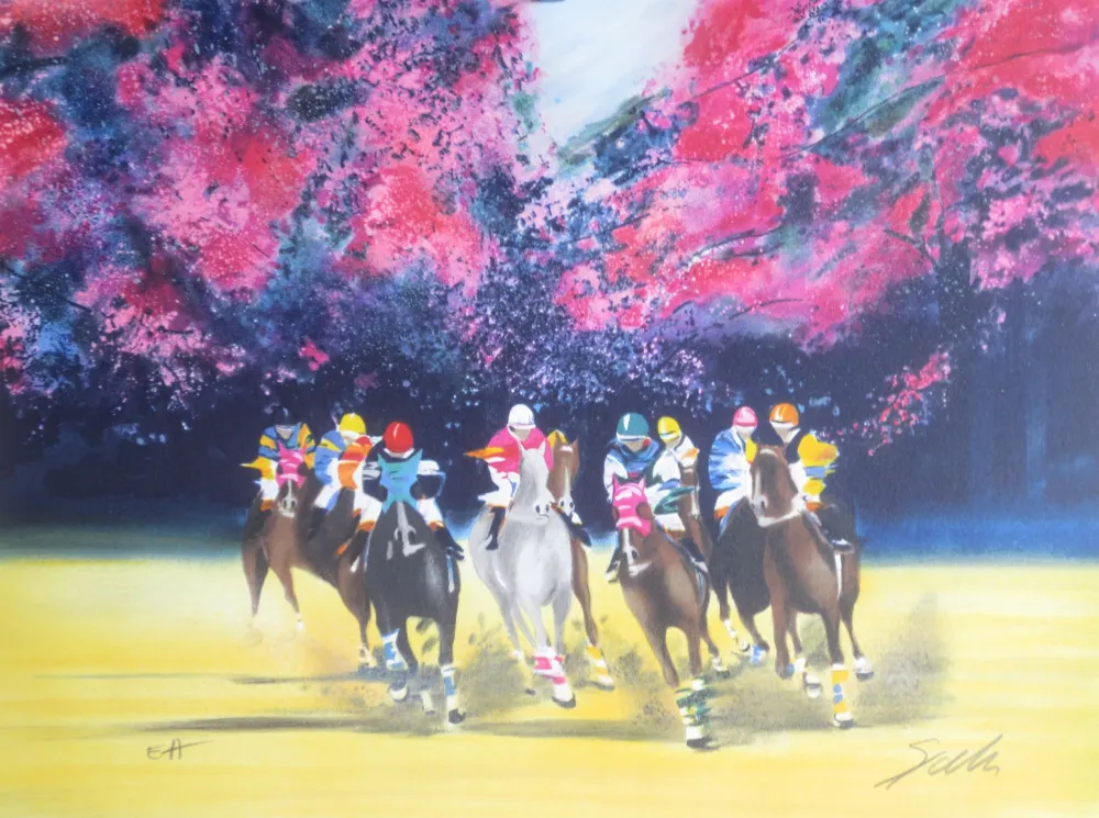 Litografía Spahn - 4 saisons album