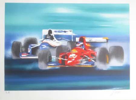 Litografía Spahn - Formule I