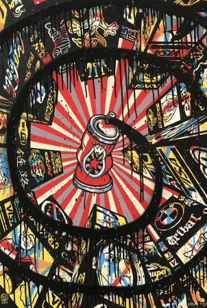 Serigrafía Speedy Graphito - Home Street Home (Unique)