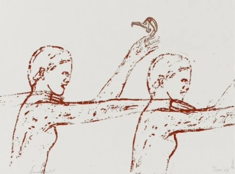 Serigrafía Spero - Somnambulist