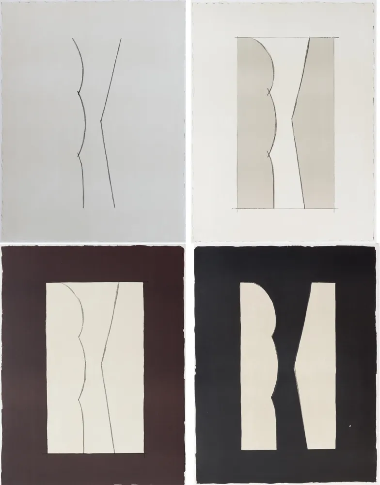 Litografía Spescha - Sans titre