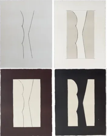 Litografía Spescha - Sans titre