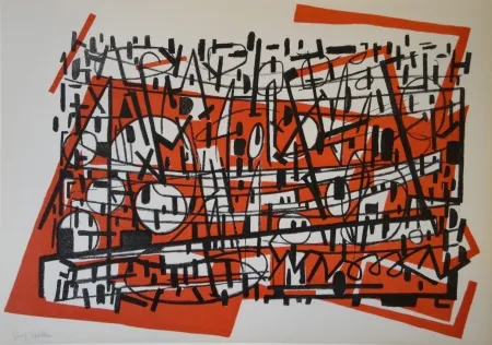 Litografía Spiller - Untitled