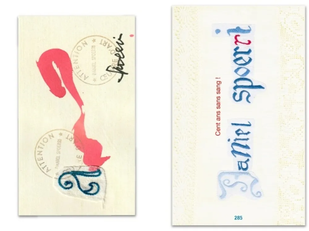 Libro Ilustrado Spoerri - L'At en écrit