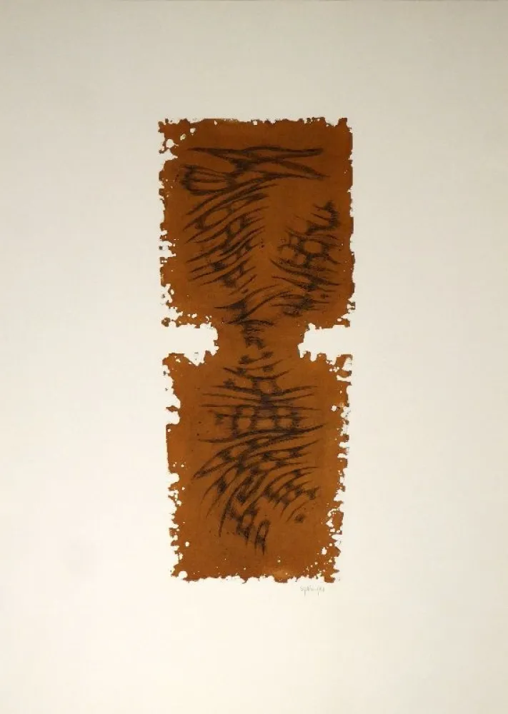 Aguafuerte Y Aguatinta Springer - Abstrakte Komposition