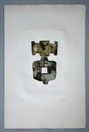 Aguatinta Springer - Composition - 1970