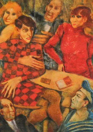 Litografía Squillantini - SENZA TITOLO