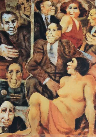 Litografía Squillantini - SENZA TITOLO