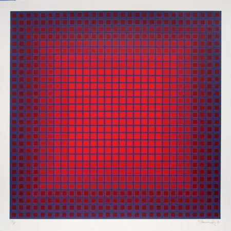 Serigrafía Stanczak - Compounded Red