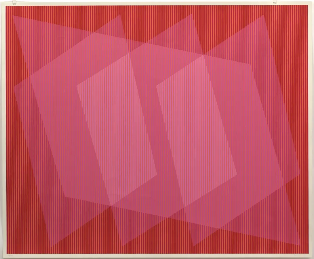 Serigrafía Stanczak - Dedicated, from Twelve Progressions