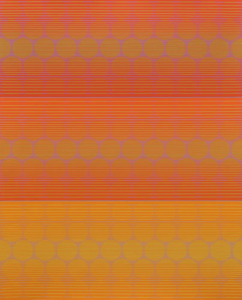 Serigrafía Stanczak - Three to Compare, from Twelve Progressions