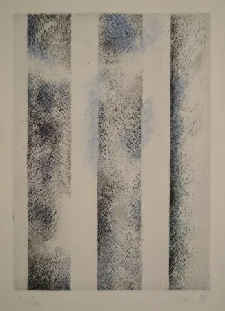 Aguafuerte Y Aguatinta Stein - Transparente Bahnen oder Gläsern