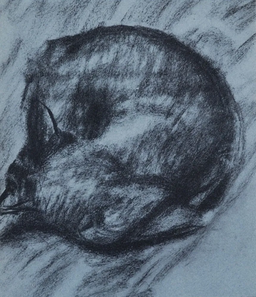 Litografía Steinlen - Chats et Autres Bêtes