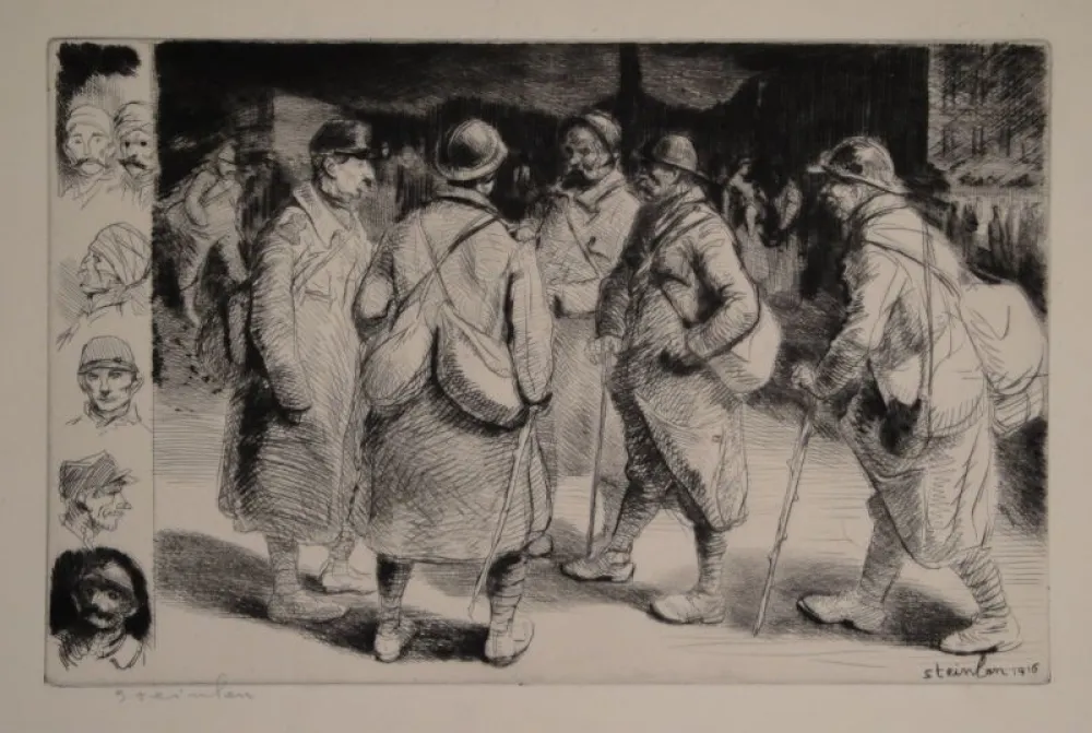 Punta Seca Steinlen - Permissionaires no 1