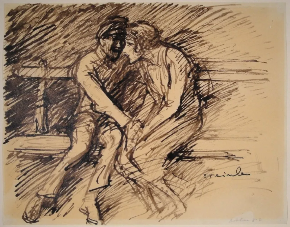 Sin Técnico Steinlen -  Sur le Banc