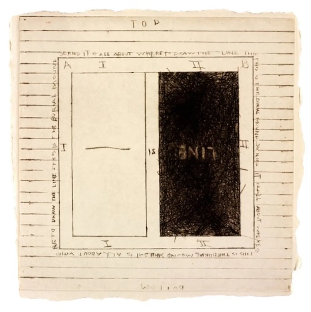 Múltiple Steir - Print Line II